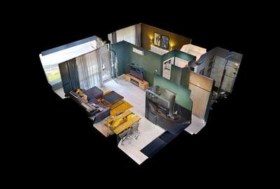 Apartament cu 2 camere circular, mobilat în Tudor - 16