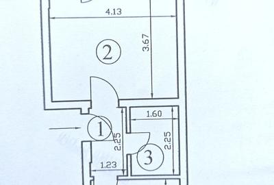 Garsonieră decomandată, mobilată în Central - 10