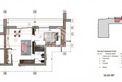 De vanzare 2 camere Trapezului Sector 3 - 8