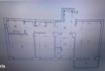 Apartament cu 3 camere decomandat în Iancului