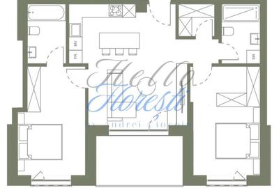 Apartament cu 3 camere în Dâmbul Rotund