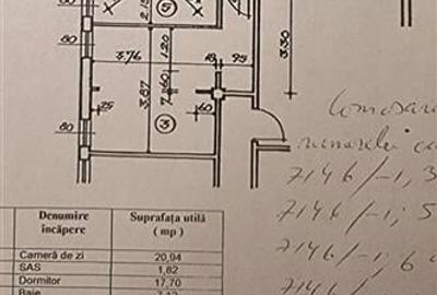 Vanzare apartament 2 camere | Lascar Catargiu | 55mp utili | terasa | amenajat | - 7