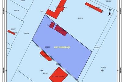 Teren de 5018 mp, în Ghimpați