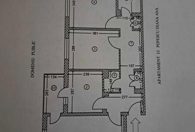 Apartament cu 3 camere în Marghiloman - 1