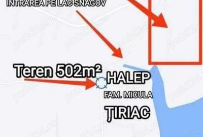 Teren de 502 mp, în Izvorani - 2