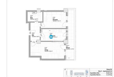 Apartament cu 2 camere decomandat în Tătărași - 9