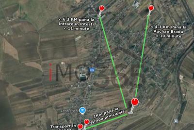 Casă cu 4 camere cu Teren 1000 Mp în Bradu - 6