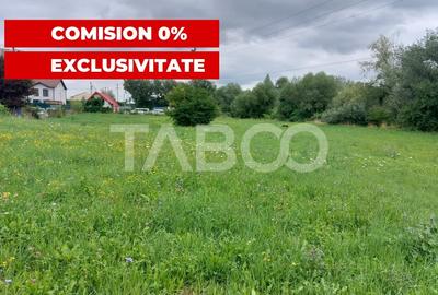 Teren intravilan 2000 mp front 45 mp la drum asfaltat zona Selimbar