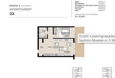 Apartament cu 2 camere în Dâmbul Rotund - 2