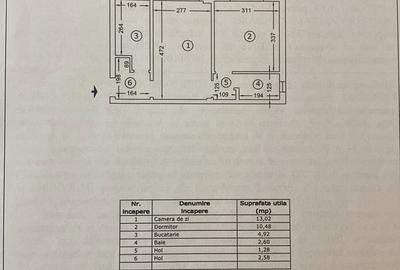 Apartament cu 2 camere în Central - 2