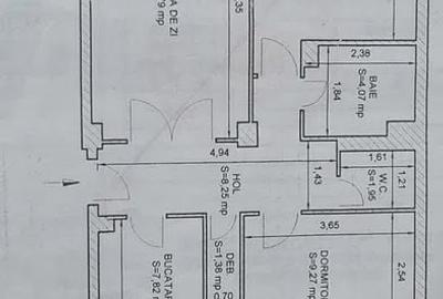 Apartament cu 3 camere decomandat în Capitol - 9
