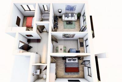 Apartament modern 3 camere - 4