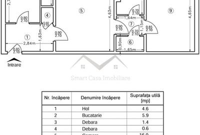 Apartament 2 camere Cantemir - 8