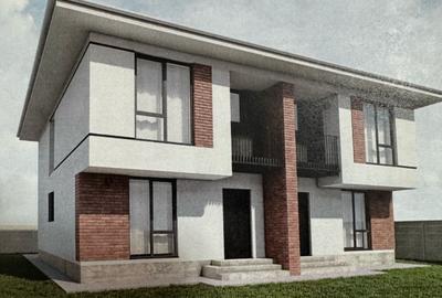 Duplex modern cu perete dublu, 120 mp utili, teren 250 mp – finisaje premium Duplex modern cu perete dublu, 120 mp utili, teren 250 mp – finisaje premium - 2
