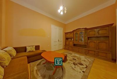 Apartament cu 2 camere semidecomandat, mobilat în Central