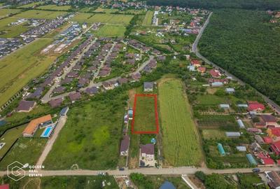 Teren construibil Balotesti, Str. Orhideelor, 1240 mp - 6