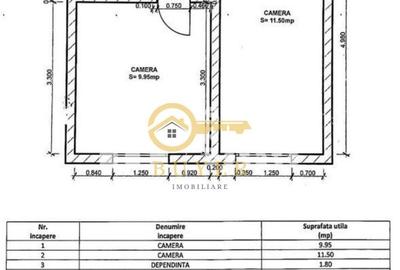 Garsonieră decomandată în Vasile Aaron - 5
