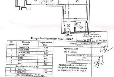 Apartament cu 3 camere decomandat în Nicolina