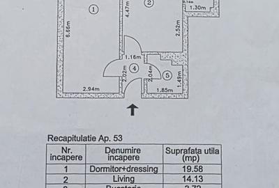 Apartament cu 2 camere decomandat în Valea Ialomiței - 5