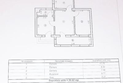 Apartament cu 3 camere semidecomandat în Tomis Nord - 7