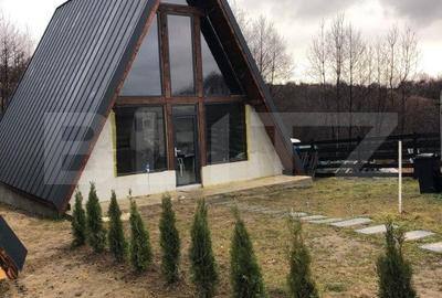 Casa de vacanta tip A- frame -Tohanita, zona superba se vinde la cheie - 20