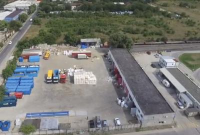 Platforma industriala, 7000 mp teren asfaltat + 1000 mp Hala - 2