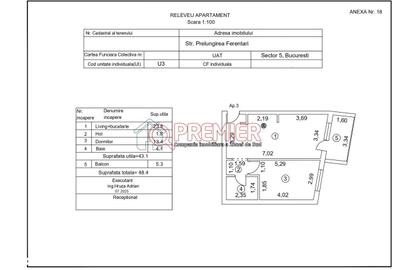 Garsonieră decomandată în Ferentari