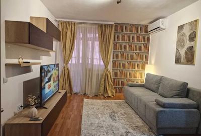 Apartament cu 2 camere semidecomandat, mobilat în Ștefan cel Mare