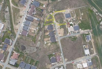 Teren agricol intravilan de 633 mp, în Moșnița Nouă - 3