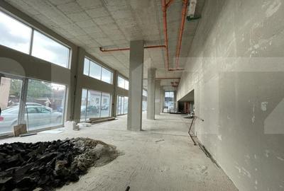 Spatiu comercial open-space, vitrina imensa si parcare, 314 mp in zona Garii - 2