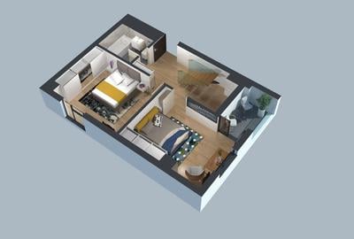 Penthouse exclusivist în blocul Fabrik - Comision 0% - 15