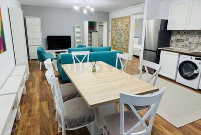 Apartament cu 2 camere semidecomandat, mobilat în Pipera - 3