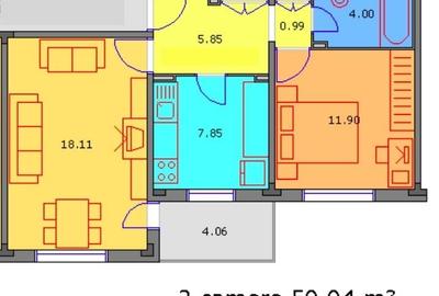 Apartament 2 camere decomandat - parter  zona Ramad#?/ Prima Shops - 15