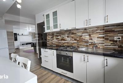 Apartament cu 3 camere semidecomandat, mobilat în Gruia - 7