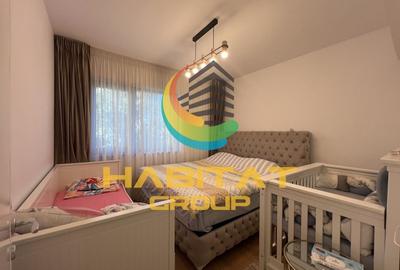 Sisesti 3 camere 73,6 mp 2 bai 2 balcone mobilat/utilat 6 min metrou - 15