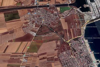 Teren de vanzare Agigea la DN 38 - 1