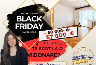 FILM! Apartament pe 63mp,orientare vestica,2 balcoane,Lenin,Sfantu Gheorghe - 1