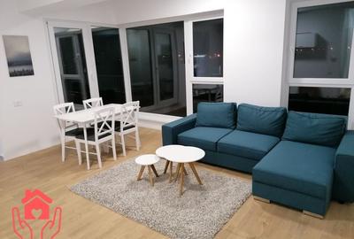 Apartament cu 2 camere semidecomandat, mobilat în Pipera - 9