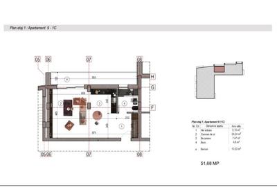 Vanzare apartament 2 camere,  metrou Nicolae Grigorescu, bloc 2025 in constructi - 16