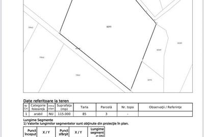 Teren de 115000 mp, în Zăvoaia - 2