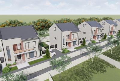 Terenuri pentru case. 6 loturi a câte 410 mp. Proiect de casă inclus - 4