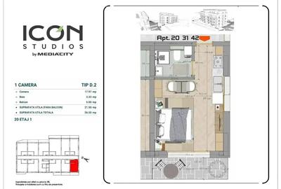 Vând garsonieră premium ansamblu nou - Moșilor. - 8