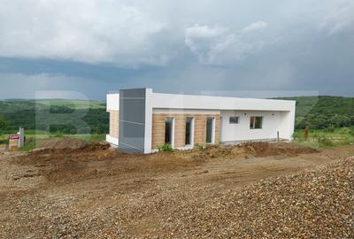 Casa noua mediteraneana pasiva 3 camere, 105 mp utili, teren 630 mp, drum privat - 20