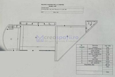 Spațiu comercial, de 150 mp, în Bucium