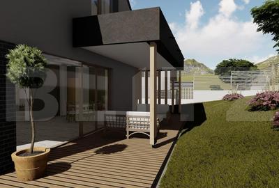 Casa 125 mp teren 500 mp zona profi design deosebit - 3