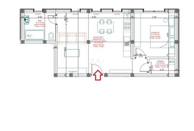 Apartament cu 2 camere în Girocului - 6