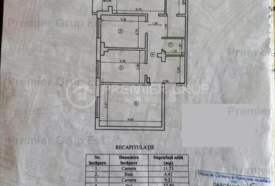 Apartament 3 camere 2 băi, Tatarasi, 67mp, CT, AC - 8