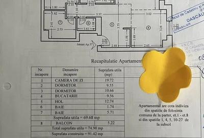 Apartament cu 3 camere - Zona Tatarasi - 5