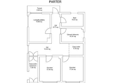 De vanzare casa construita pe 3 niveluri - 14