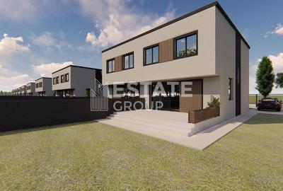 Duplex cu 4 camere cu Canalizare în Moșnița Nouă - 3